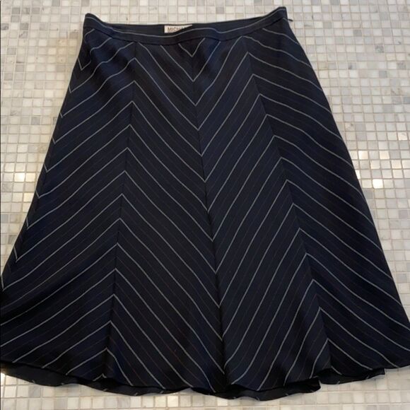 Michael Kors Silk Black Skirt - Picture 1 of 5